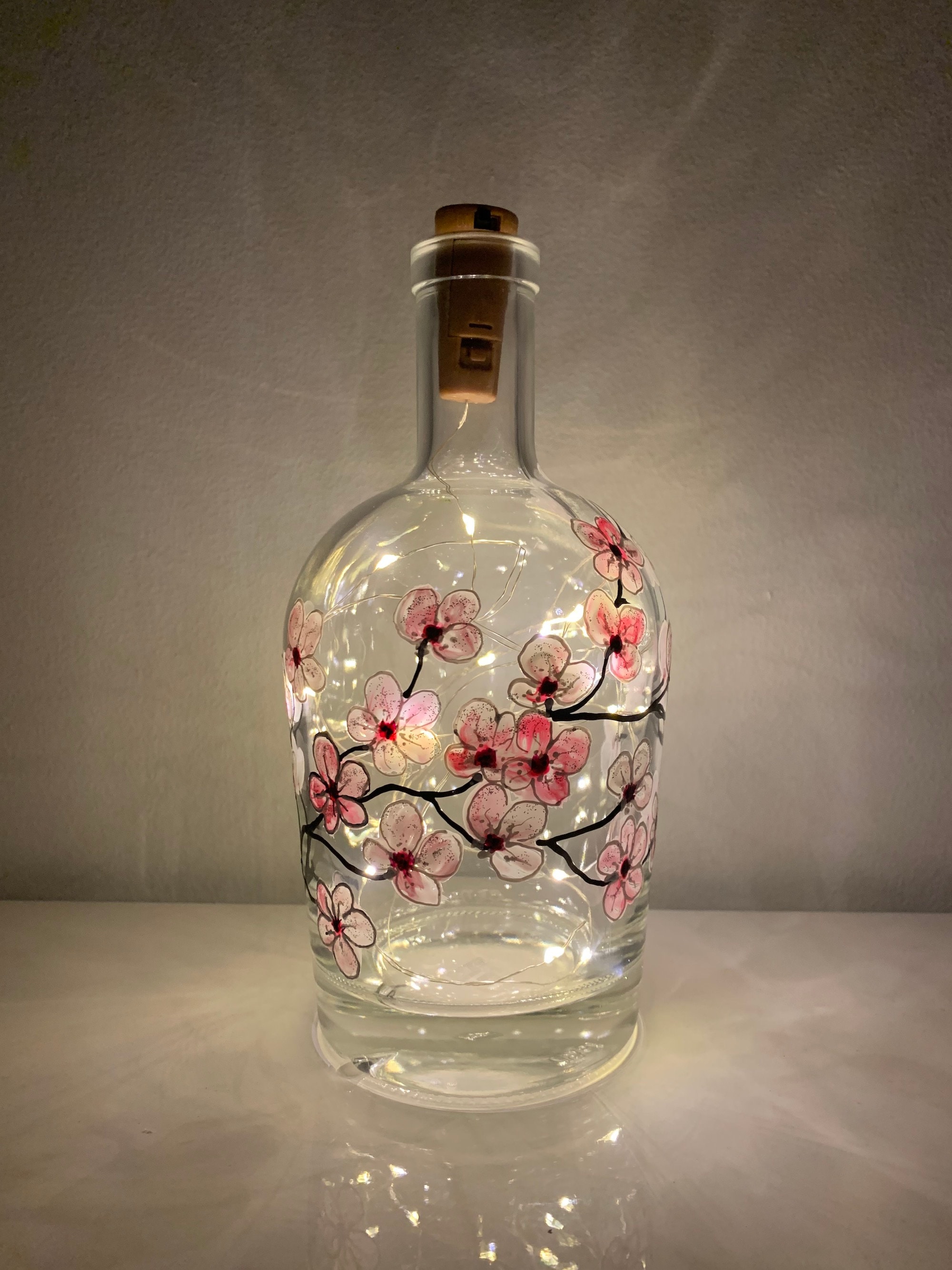 Lot De 7 Bouteilles Décoratives En Verre Avec Gravier Coloré - Bouteilles à Souhaits Pour Décoration Maison Et Bureau - 6,3x2,3 Cm