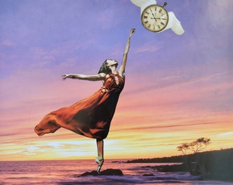 Patience: Analog Collage Art, Original & Prints