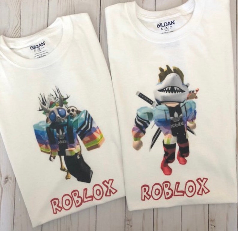 Roblox Shirt With Name Custom Avatar Shirt Custom Roblox Avatar Shirt Roblox Birthday Shirt - 