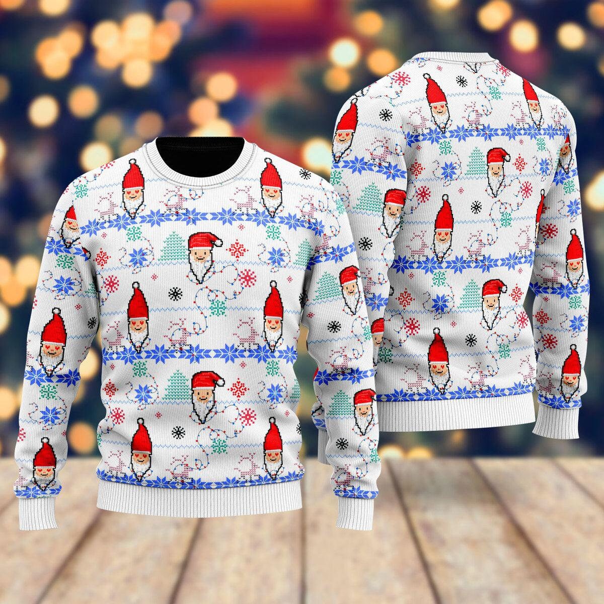 Discover Funny Santa Is Coming Ugly Christmas Sweater UH2071, Ugly Christmas Sweater, Christmas Gift, Christmas Shirt