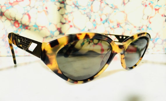 Vintage Rare GIORGIO ARMANI Sunglasses Honey Tortoiseshell  display picture 1