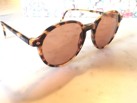 Vintage Rare GIORGIO ARMANI Sunglasses Tortoiseshell Unisex  display picture 1