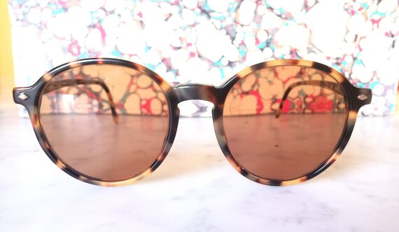 Vintage Rare GIORGIO ARMANI Sunglasses Tortoiseshell Unisex 