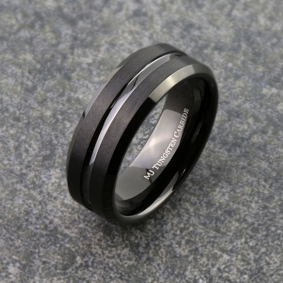 Black plated tungsten deals