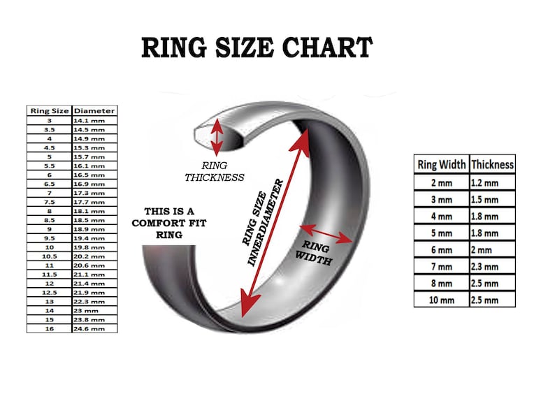 Tungsten Carbide 8mm Gold Plated Wedding Band with a Black Plated Face Ring. FREE LASER ENGRAVING image 8