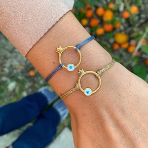 Pomegranate Bracelets, Pomegranate Jewelry, Evil Eye Bracelets, Good Luck Bracelets, Protection Bracelets, Greek Gouri, Made in Greece