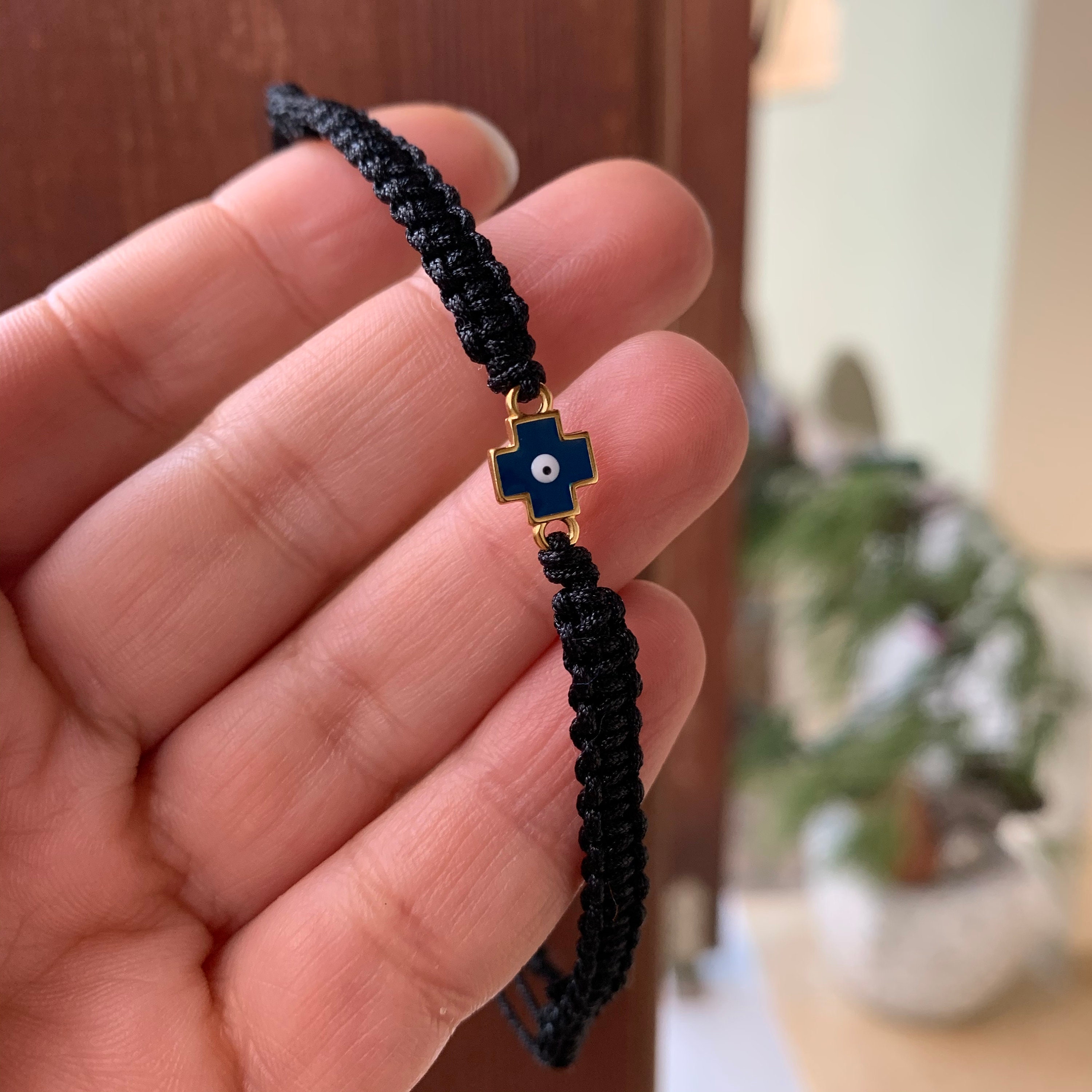 Komboskini Black Bracelet – Lithos Crystals