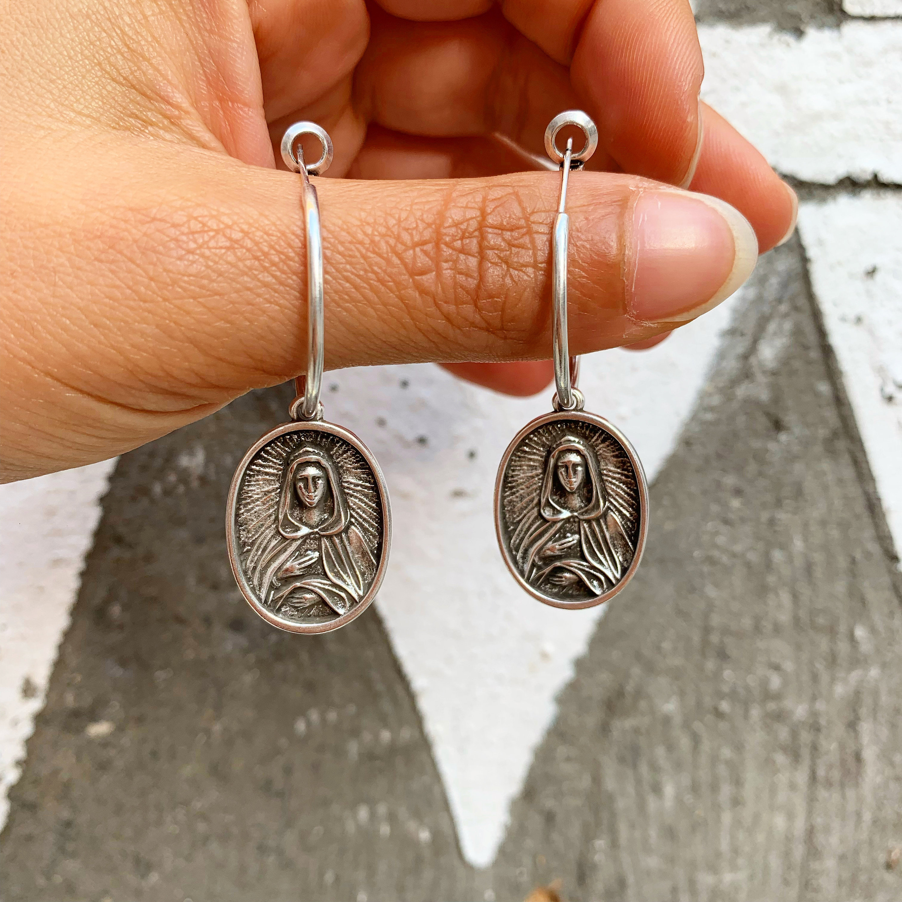 MADONNA PEARL EARRINGS MULTI main image 0