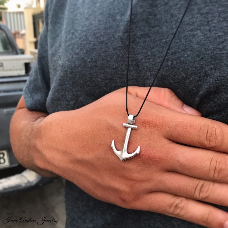 Summer Necklace Silver Necklace Men's 
