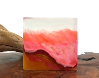 Eventide - Artisan Made Hand / Bath Bar Soap ( Sun Ripened Raspberry Fragrance Oil Scent) : PM0037