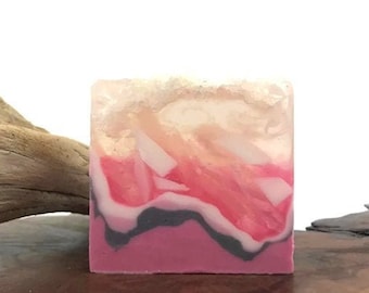 Rose Quartz Goat Milk Soap – Pikake Flower Scent, Artisan Soap