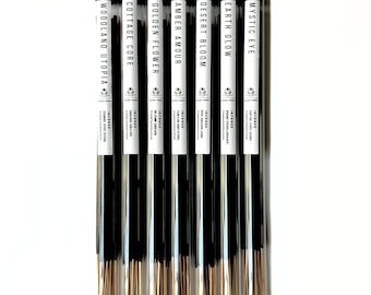 Natural Hand-scented Essential Oil Incense Sticks | Non-synthetic fragrances | Not overwhelming