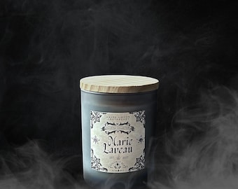 Marie Laveau - 5.75 oz Soy & Coconut Candle | Vegan | Gothic Candles | Goth Decor | Spooky Decor | Witchy Candles | Occult