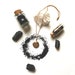 Protection Locket ~ Protection Necklace Containing Protective Herbs ~ Protective Oils ~ Black Tourmaline ~ Grounding Necklace