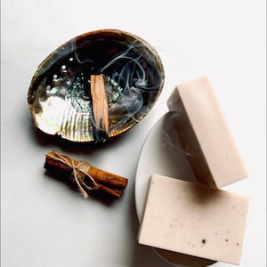 Palo Santo Soap Bar | Natural Handmade Body Bar | Cinnamon | Shea Butter | Vitamin E