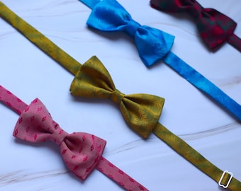 Silk bow tie