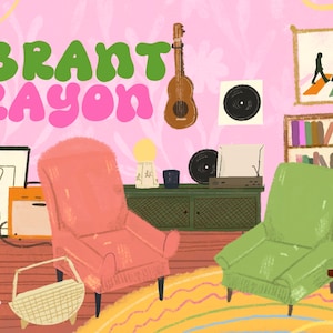 Vibrant crayon brushes for procreate