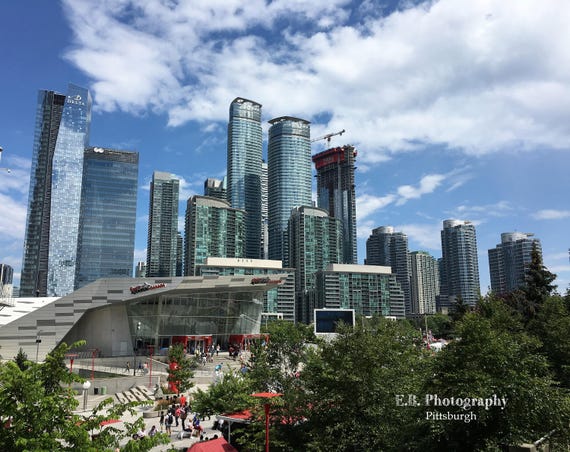 Toronto Skyline Toronto Canada Canada Photography Etsy