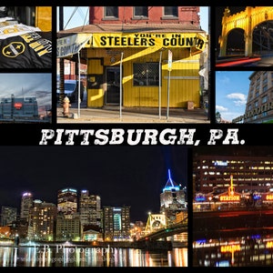 Pittsburgh Skyline - Pittsburgh Pa - Pittsburgh Night Photography - Pittsburgh Photography - Famous Skylines - City Scapes