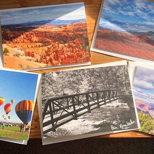 Cartes de vœux - Cadeaux pour les vacances - Photographie de paysage - Photographie couleur - Photographie noire et blanche