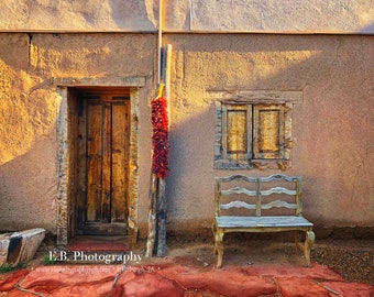 Taos New Mexico - Taos Photography -  Southwest Photography - Adobe Architecture - New Mexico Architecture - New Mexico Photography