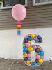 l Giant balloon mosaic letters and Numbers. Cutout 3ft Foamboard Mosaic. Mosaic Number Mosaic Letter 