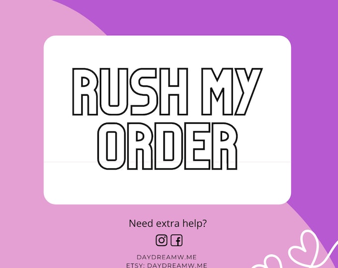 Rush fee