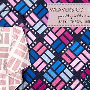 Quilt PATTERN - Weavers Cottage PDF