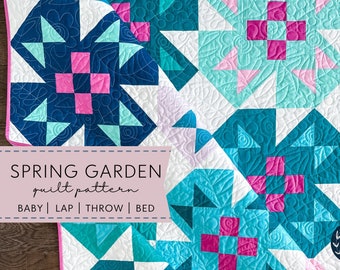 Quilt PATTERN - Spring Garden PDF