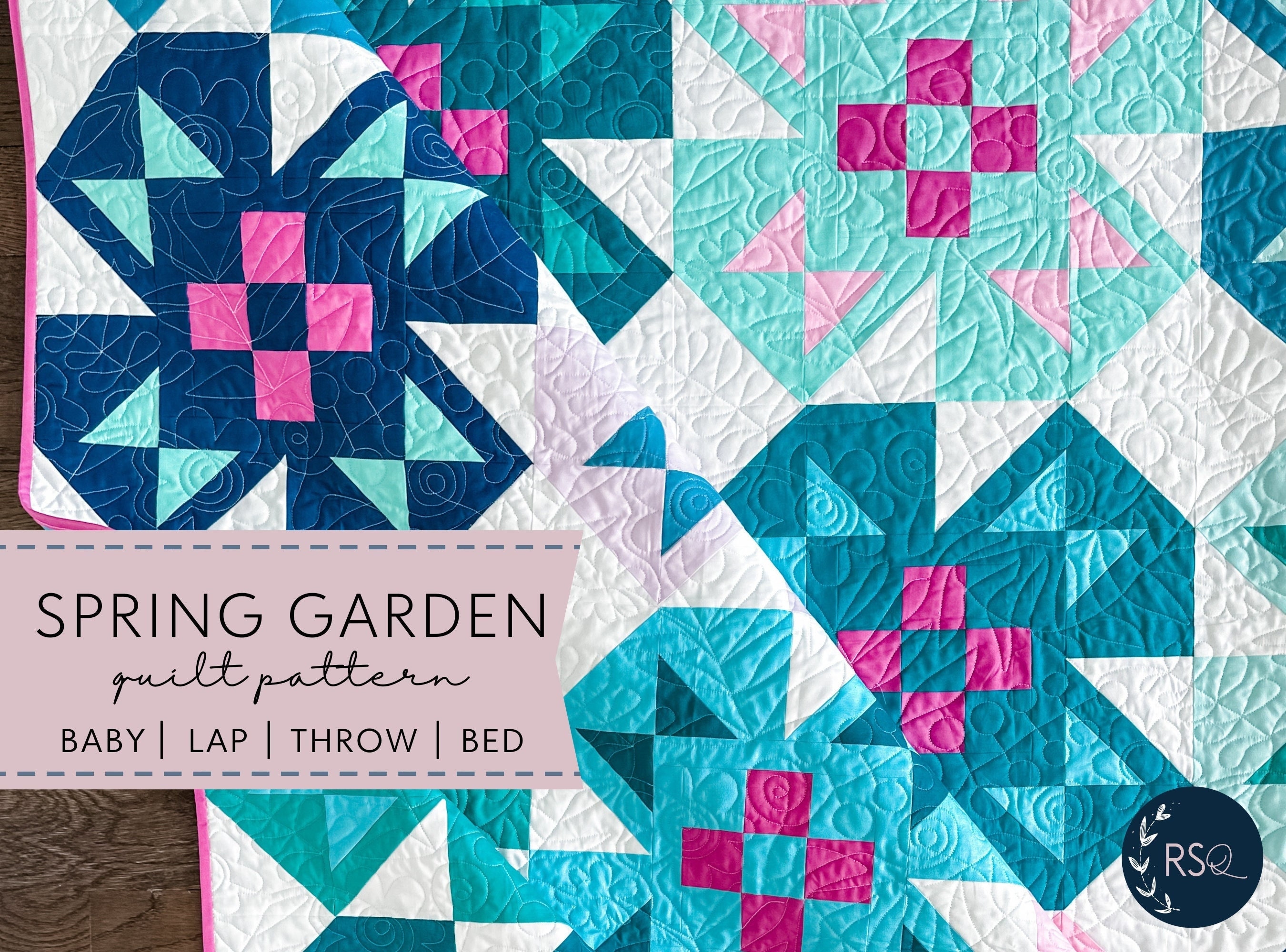 Spring Garden Quilt Pattern Spring Garden Quilt Pattern