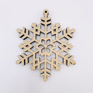 Snowflake Ornament SVG file