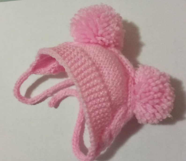 Knit dog hat for dog warmer dog beanie hat for small dog pug Etsy