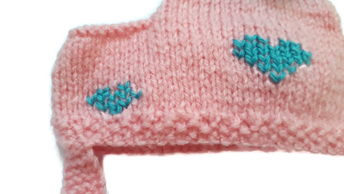 Knit Dog Hat Pattern for Small Pet Winter Clothes PDF Pattern Etsy