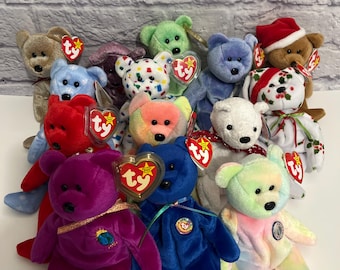 Ty Beanie Babies　TYビーニーベイビー　まとめ売り TY Beanie Baby - SET OF 7 Spring 2024 Releases [Binx, Witt, Wuzzy