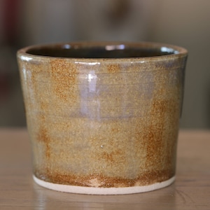Ceramic cup, small drinking cup, small cylinder