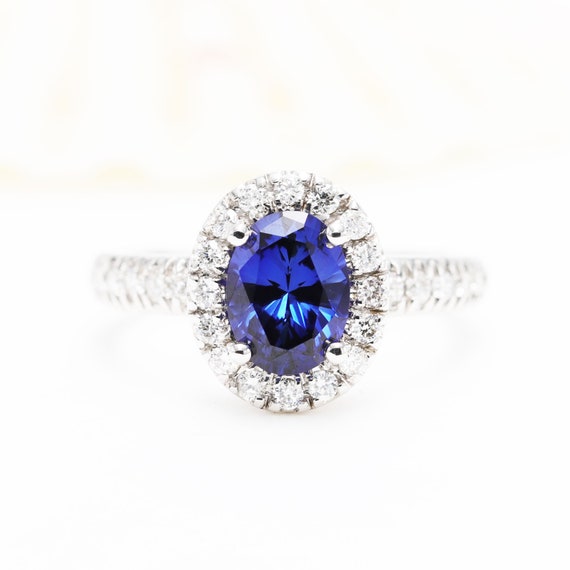 Handmade Custom Order!!! A Cushion Cut Blue Green Sapphire Engagement Ring Size 6.5 in 14k Yellow Gold