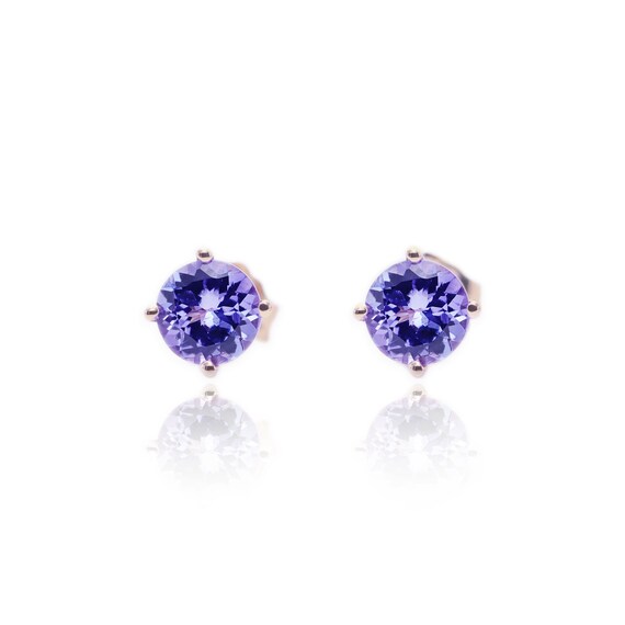 Aaa tanzanite earrings clearance