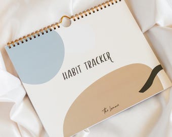 Lamare Habit Tracker Journal – Daily and Monthly Goal Planner and Bullet Journal