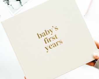 Lamare Baby Memory & Milestone Book – Keepsake Journal for Baby's First Year