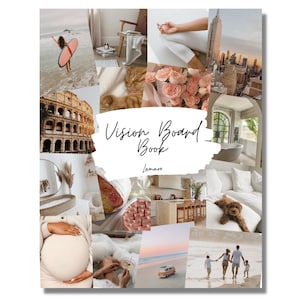 Lamare Vision Board Book & Craft Kit – Dream Board and Mood Board Supplies for Women