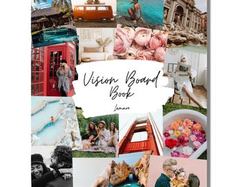 Lamare Vision Board Book & Craft Kit – Dream Board and Mood Board Supplies for Women