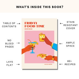 Lamare DIY Recipe Book – Blank Cookbook to Write in Your Own Recipes image 7
