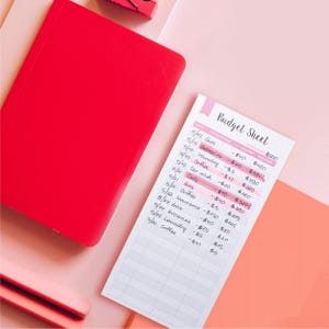 Lamare Budget & Expense Tracker - Weekly A6 Budget Sheets for Organized Finances