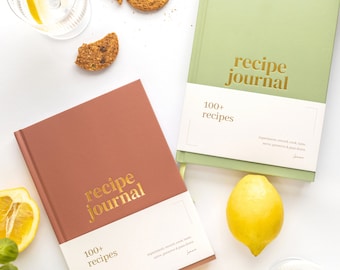 Lamare DIY Recipe Book – Blank Cookbook to Write in Your Own Recipes