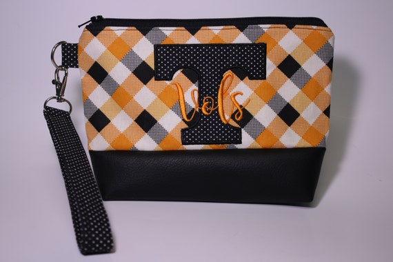 Tennessee Vols Wristlet, purse, handbag, fully customizable