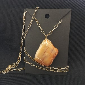 Large Oregon Coast Beach Agate Pendants