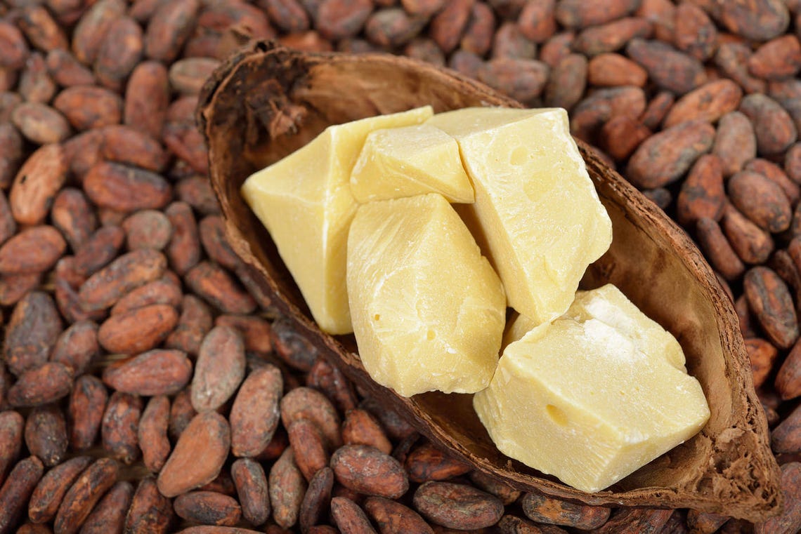 Raw Cocoa Butter by Wild Foods Fair Trade Organically Grown Etsy