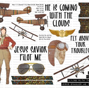 Pilot Me, beautifulgoodnews, bible journaling, printable, faith, christian, sticker, art