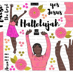 Praise the Lord, beautifulgoodnews, bible journaling, traceable, printable, faith, christian, sticker, art