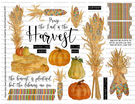 Christian Harvest Clipart
